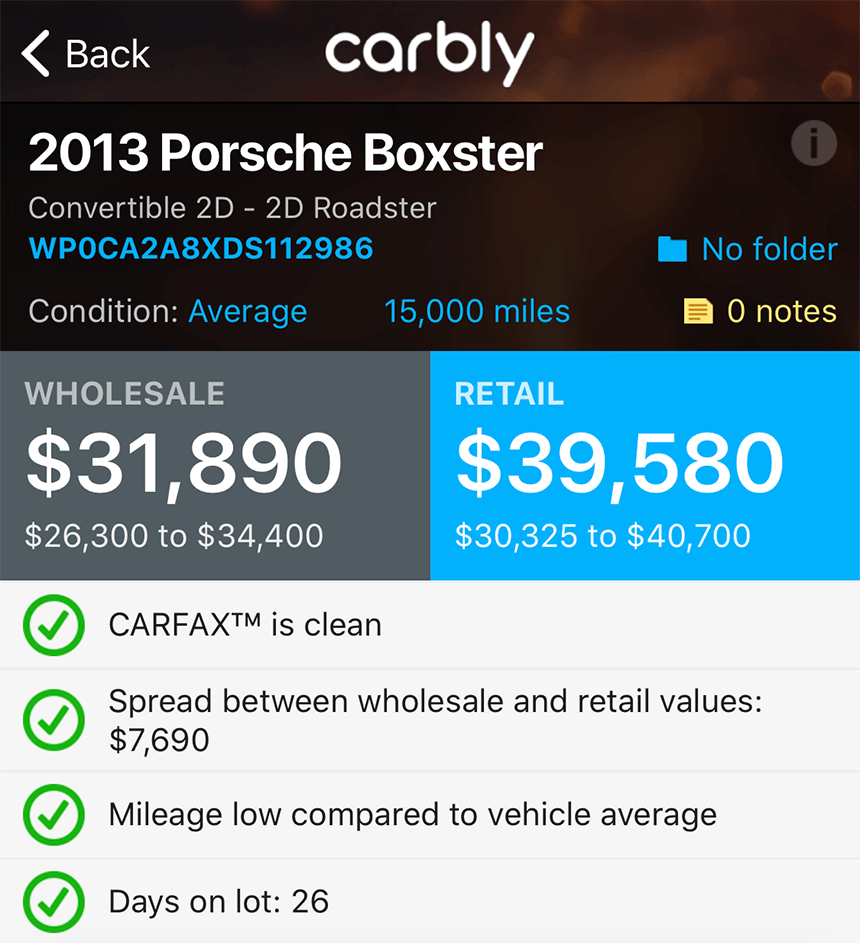 Case study Carbly screenshot