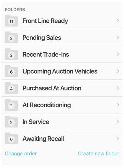 Unlimited Custom Folders